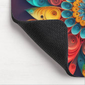 Tapis De Souris Fleur Quitter Papier (Coin)