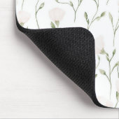 Tapis De Souris Fleur rose blush (Coin)