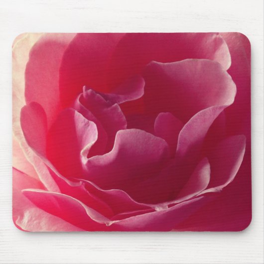 Tapis De Souris Fleur rose, Mousepad (Devant)
