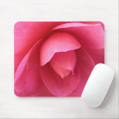 Tapis De Souris Fleur rose Mousepad (Avec souris)