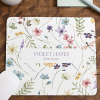 Fleur Sauvage Élégante Fleur Florale Personnalisée
