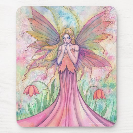 Tapis De Souris Fleur sauvage Fairy Mousepad (Devant)