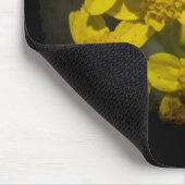 Tapis De Souris Fleur sauvage jaune (Coin)