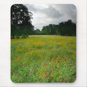 Tapis De Souris Fleur sauvage Meadow - Butler Trail - Austin Texas