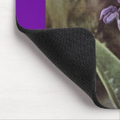 Tapis De Souris Fleur sauvage : Orchidées violettes précoces (Coin)