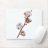 Tapis De Souris Fleur scandinave de coton (Avec souris)