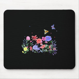 Tapis De Souris Fleur Subtil Anti Trump Démocrate Libéral