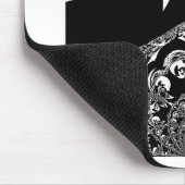 Tapis De Souris Fleur tribale (Coin)