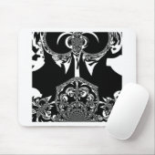 Tapis De Souris Fleur tribale (Avec souris)