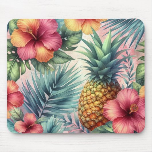 Tapis De Souris Fleur tropicale (Devant)
