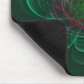 Tapis De Souris Fleur vert Turquoise Corolla (Coin)