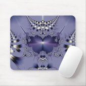 Tapis De Souris Fleur Violette (Avec souris)