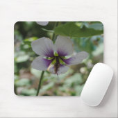 Tapis De Souris Fleur Violette (Avec souris)