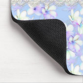 Tapis De Souris Fleuri sensible et dentelle (Coin)