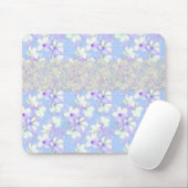 Tapis De Souris Fleuri sensible et dentelle (Avec souris)