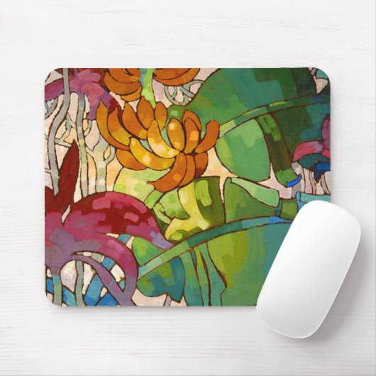 Tapis De Souris "Fleurit" - Arman Manookian Mousepad (Avec souris)