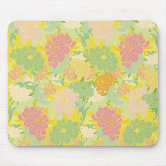 Tapis De Souris Fleurs (Devant)