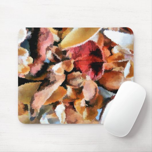 TAPIS DE SOURIS FLEURS (Avec souris)