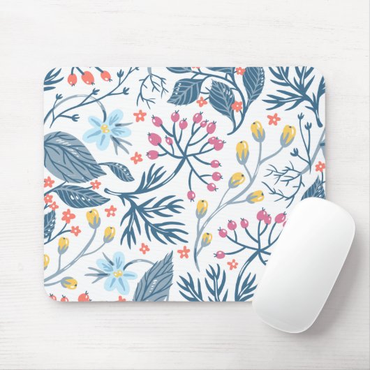 Tapis De Souris Fleurs (Avec souris)