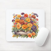 Tapis De Souris Fleurs (Avec souris)
