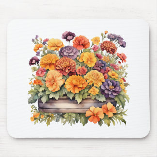 Tapis De Souris Fleurs