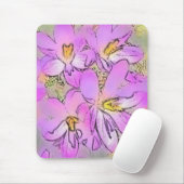 TAPIS DE SOURIS FLEURS (Avec souris)