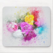 Tapis De Souris Fleurs (Devant)