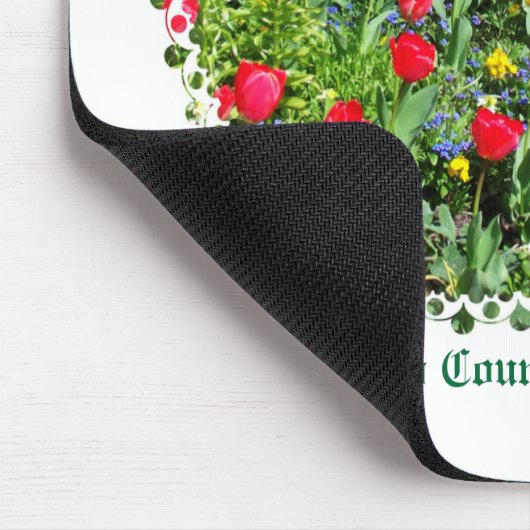 TAPIS DE SOURIS FLEURS (Coin)