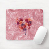 Tapis De Souris Fleurs (Avec souris)
