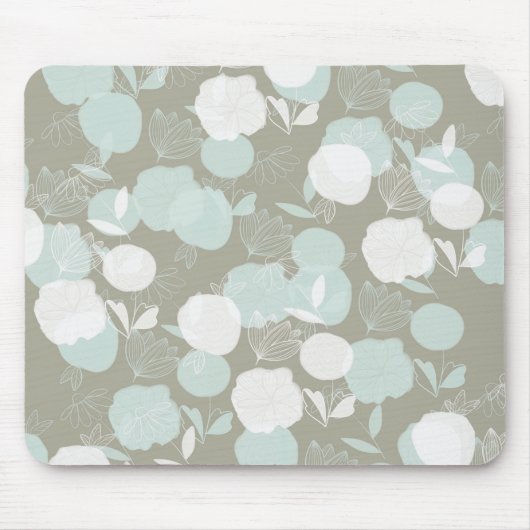 Tapis De Souris Fleurs (Devant)