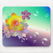 Tapis De Souris Fleurs (Devant)