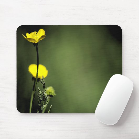 Tapis De Souris Fleurs (Avec souris)