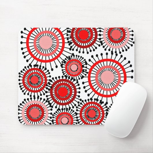 Tapis De Souris Fleurs (Avec souris)