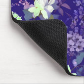 Tapis De Souris Fleurs à l'atmosphère élégante et mystérieuse (Coin)
