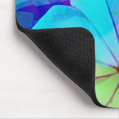 Tapis De Souris Fleurs Abstraites colorées Art Pad Souris (Coin)