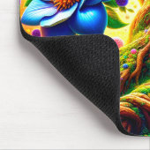 Tapis De Souris Fleurs AI (Coin)