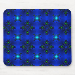 Tapis De Souris Fleurs Artdeco dans le style rétro