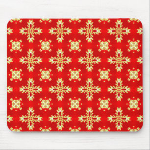 Tapis De Souris Fleurs Artdeco dans le style rétro
