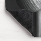 Tapis De Souris Fleurs | B&W Allium Flower Bud (Coin)