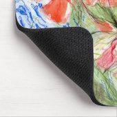 Tapis De Souris Fleurs Balsam et Lobelia (Coin)