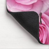 Tapis de souris Fleurs Blanches Décor Rose Blanche (Coin)