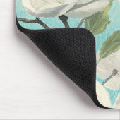 Tapis De Souris Fleurs blanches des sud (Coin)