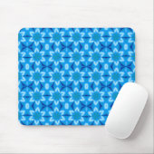 Tapis De Souris Fleurs blanches gelées (Avec souris)