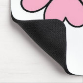 TAPIS DE SOURIS FLEURS CARDIAQUES ROSES (Coin)
