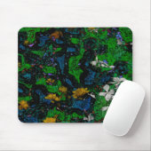 Tapis De Souris Fleurs chanceuses ~ Mousepad (Avec souris)