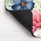 Tapis De Souris Fleurs colorées délicates (Coin)