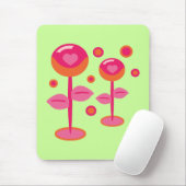 Tapis De Souris Fleurs d'amour (Avec souris)