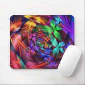 Tapis De Souris Fleurs dans le ciel (Avec souris)