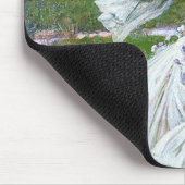 Tapis De Souris Fleurs dans le vent, John William Waterhouse (Coin)