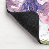 Tapis De Souris Fleurs d'aquarelle (Coin)
